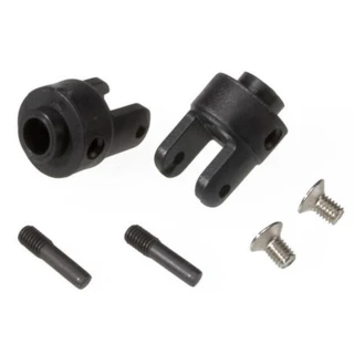 Traxxas Diff Output Yokes & Screw Pins: Slash, Bandit, Stampede & Rustler VXL