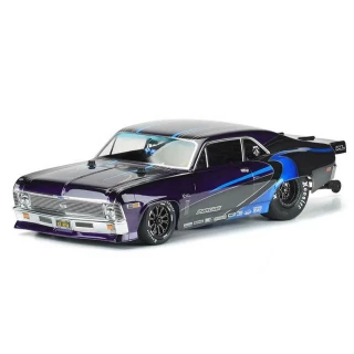 Pro-Line 1969 Chevrolet Nova Clear Body for 1/10 2WD SC Drag Car