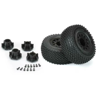 Pro-Line Gladiator SC M2 Tires on Raid 6x30 12mm Hex Wheels for Slash 2WD & 4x4