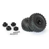 Pro-Line Badlands MX SC Tires on Raid Adjustable 12mm Hex Wheels for Slash 2WD & 4x4