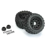 Pro-Line Badlands MX38 Tires on Raid 8x32 17mm Removable Hex Wheels