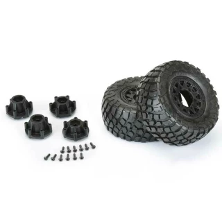 Pro-Line BFG Baja T/A KR2 SC on Raid 6x30 Adj Hex Wheels for Slash 2WD & 4x4