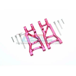 GPM Red Aluminum Rear Suspension Arms for 2WD Slash