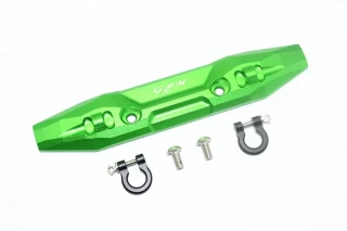 GPM Aluminum Front Bumper w/D-Rings for E-Revo 2.0 (Green)