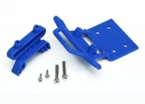 Traxxas Blue Front Bumper, Mount, and Hardware for Stampede 2WD Series