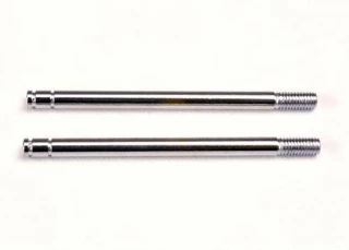 Traxxas Long Steel Shock Shafts w/Chrome Finish (2)