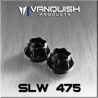 Vanquish SLW 475 Wheel Hubs Black Anodized