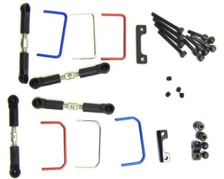 Hot Racing Complete Front & Rear Adjustable Sway Bar Set for 1/16 E-Revo, Slash