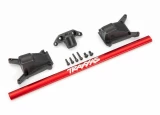 Traxxas Red Aluminum Chassis Brace Kit for Rustler 4x4 & Slash 4x4 Low-CG Chassis