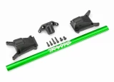 Traxxas Green Aluminum Chassis Brace Kit for Rustler 4x4 & Slash 4x4 Low-CG Chassis