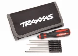 Traxxas Speed Bit Master Set 7-Pc Metric Hex Driver Set 1/4" Drive with Handle & Pouch