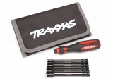 Traxxas Speed Bit 6-Pc 4-8mm Nut Driver Master Set with 1/4" Drive Premium Handle & Pouch