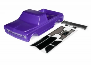 Traxxas Chevrolet C10 Purple Body w/ Wing and Decals