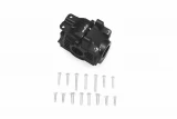 GPM Aluminum Rear Gearbox for 4x4 Slash Rustler Stampede (Black)