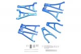 GPM Blue Complete Aluminum Suspension Arm Set for E-Revo 2.0