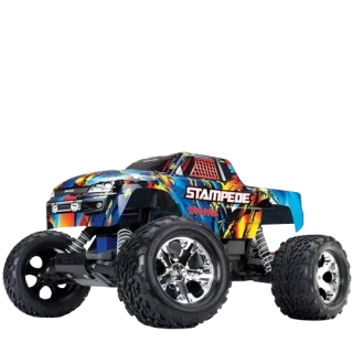Traxxas Stampede XL-5 2WD RTR RC Truck w/ID Battery & Quick Charger