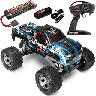 Traxxas Stampede XL-5 2WD RTR RC Truck w/ID Battery & Quick Charger