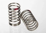 Traxxas Spring, shock (nickel finish) (GTR) (2.77 rate, pink)  (1 pair)