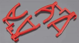 RPM Red Rear Upper & Lower Suspension A-Arms for Traxxas 1/16 E-Revo