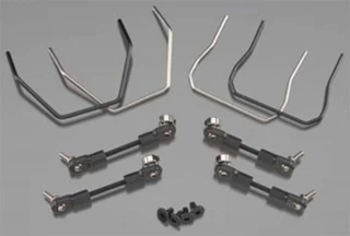 Traxxas Sway Bar Kit (Front & Rear): Slash 4x4, Stampede 4x4, Rally