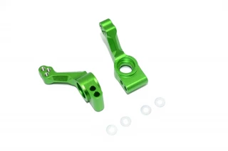 GPM Green Aluminum Rear Stub Axle Carriers fits 2WD Stampede Rustler Slash Bandit