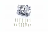 GPM Aluminum Rear Gearbox for 4x4 Slash Rustler Stampede (Gunmetal)