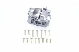 GPM Aluminum Rear Gearbox for 4x4 Slash Rustler Stampede (Gunmetal)