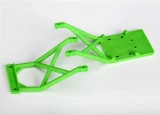 Traxxas Green Front & Rear Skid Plates for Stampede/Skully