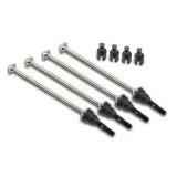 Traxxas CVD Steel Driveshafts for 1/16 E-Revo VXL, Grave Digger