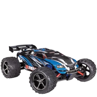 Traxxas 1/16 E-Revo Brushed 4WD RTR RC Monster Truck w/ID Battery & Quick Charger