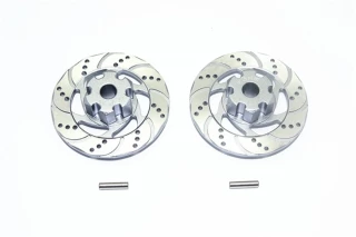 GPM Gunmetal Aluminum Brake Disks with +3mm Offset Hex for UDR