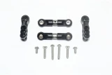 GPM Black Aluminum 25T Spline Servo Horns w/Adjustable Stainless Steel Links for E-Revo & Summit