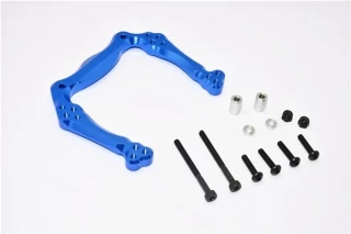 GPM Blue Aluminum Front Shock Tower for 2WD Stampede Rustler Slash Bandit