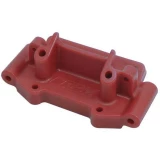 RPM Red Front Bulkhead for Traxxas 2WD