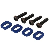 Traxxas X-Maxx Blue Aluminum Motor Mount Washers & Screws