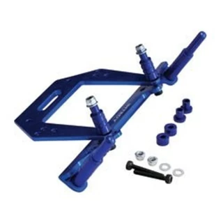 Integy Aluminum Front Shock Tower (Blue): Rustler, Slash