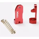 Traxxas Red Aluminum 30-Degree Caster Block Set: Rustler, Stampede, Slash
