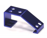 Integy Evo-5 Aluminum Servo Guard (Blue): Traxxas T-Maxx 3.3