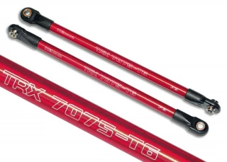 Traxxas Revo 2.5 & 3.3 Aluminum Pushrods (Red)