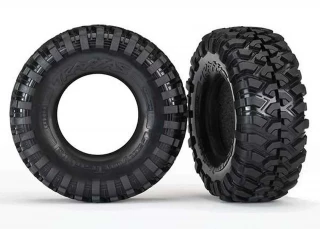 Traxxas TRX-4 Canyon 1.9 Trail Tires & Foam Inserts (2) (S1 Compound)