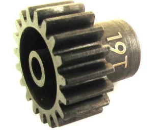 Hot Racing 19-Tooth 32P Hardened Steel 1/8 Bore Pinion Gear