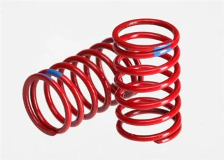 Traxxas Spring, shock (GTR) (2.925 rate, blue) (1 pair)