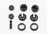 Traxxas Caps and spring retainers, GTR shock (upper cap (2)/ hollow balls (4)/ bottom cap (2)/ upper retainer (2)/ lower retainer (2))