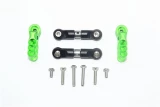 GPM Green Aluminum 25T Spline Servo Horns w/Adjustable Stainless Steel Links for E-Revo & Summit