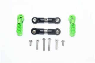 GPM Green Aluminum 25T Spline Servo Horns w/Adjustable Stainless Steel Links for E-Revo & Summit