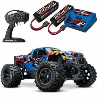 Traxxas X-Maxx 8S 4WD RTR Monster Truck Combo w/4S 6700mAh & SINGLE Charger