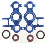 Integy Evolution-3 Aluminum Steering Blocks w/Bearings (2) (Blue): Revo 3.3
