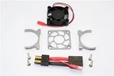 GPM Aluminum Motor Heatsink Fan for Slash 4x4 LCG (Gunmetal)