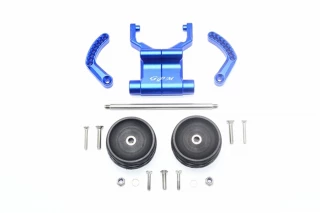 GPM Blue Aluminum Adjustable Wheelie Bar for E-Revo 2.0