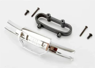 Traxxas Chrome Front Bumper & Hardware for Revo, E-Revo, Summit